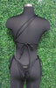 Sample Sale 10 | Black | Lavish Bikini Top One Shoulder